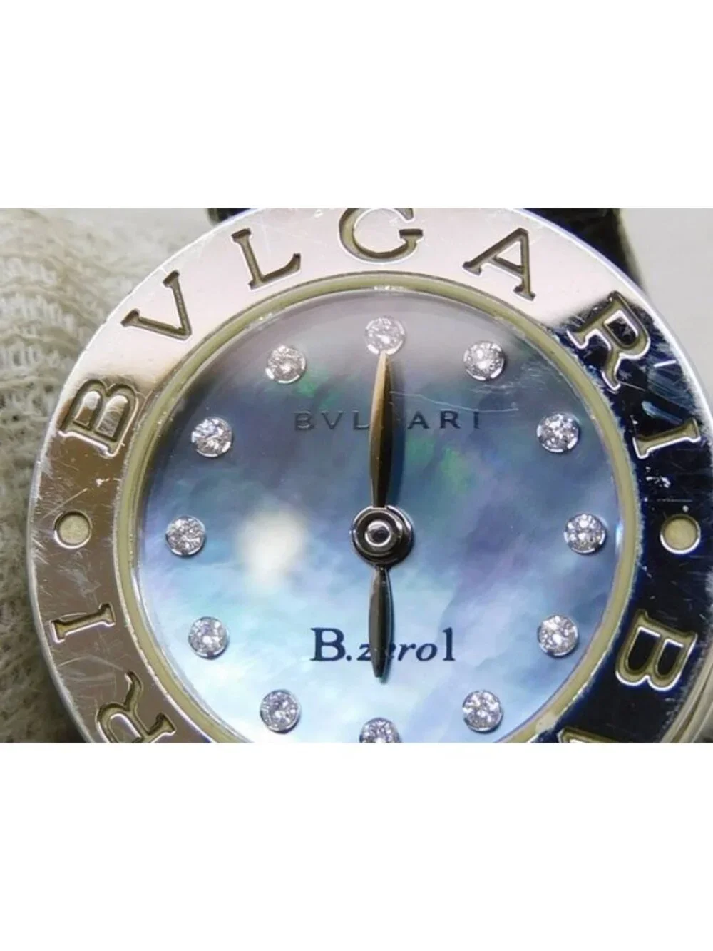 Bvlgari Diamond Shell Dial Quartz Aftermarket B-zero One Watch